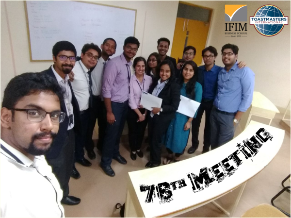 IFIM TM Club 78th meeting - "Attendance" - Group Photo