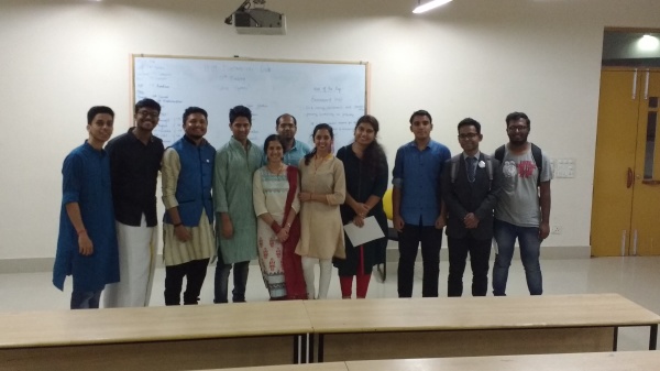IFIM Toastmasters Club 72nd meeting ethnic day group photo