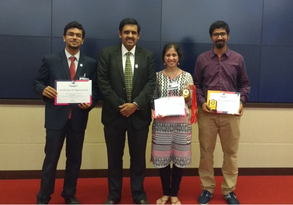 IFIM TM Club officers with area director TM Arun Ramarathnam